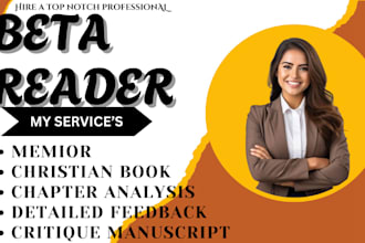 beta read, book critique young adult, memior, christian ebook, biography book