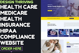 design healthcare website healthcare hipaa compliant telehealth site