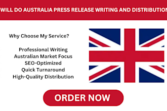 do australia press release writing and distribution