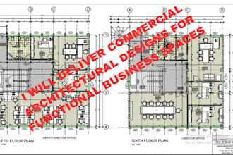 draw commercial building, structural design, electrical drawing for your project