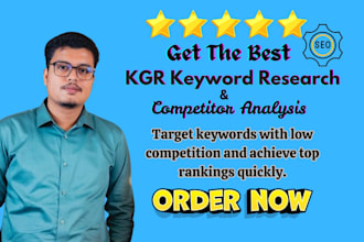 find low competition kgr keywords for fast ranking