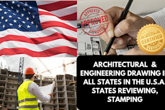 do architectural stamp 2d floor plan site plan engineering drawing city permit