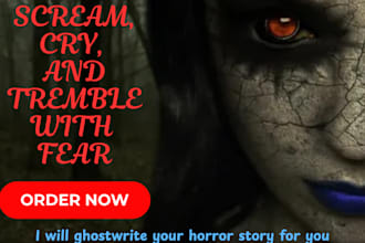 ghostwrite or rewrite your ominous horror story