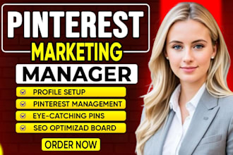be your pinterest marketing manager and content creation