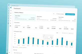 professional design UI UX for saas, dashboards, ai and CRM systems website web