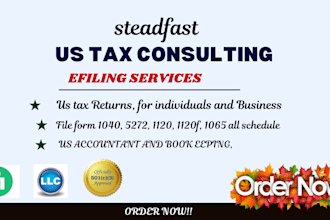 efile form 990 1040 1065 5472 1120 w2 schedule c, us llc tax returns,