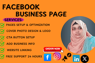 setup and optimize your facebook business page and social media