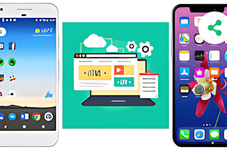 fix, create or add feature to android, ios apps or website