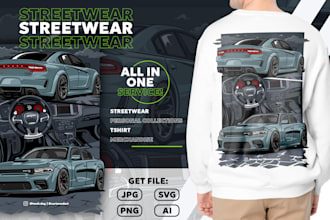 design car vector illustration automotive for tshirt design