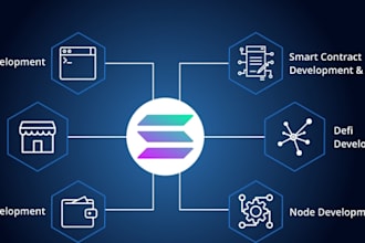 build, setup and deploy solana token, sol memecoin, token development, presale
