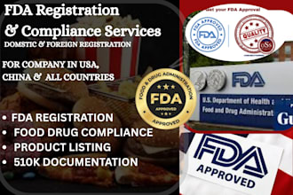 do fda registration, compliance assistance for food, drug, and medical devices