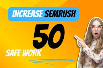 increase semrush authority any point to 40 plus fast