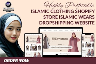 design islamic wear shopify store abaya store hijab islamic clothing website
