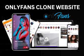 create onlyfans website with subscription tip payperview and live streaming