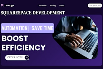 develop squarespace website, redesign squarespace webite design, squarespace SEO
