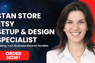 setup etsy shop stan store etsy digital product shop design stan store listing