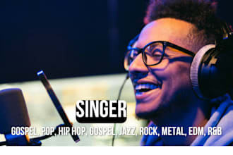 be male singer songwriter vocal edm rock christian song gospel versatile