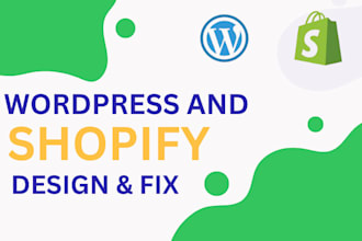 fix wix wordpress shopify website support help update maintenance issue design