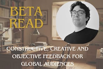 beta read your book or script with global audience insights