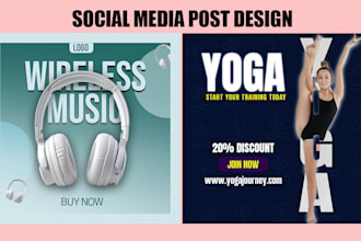 design social media post for instagram, facebook, linkedln, pinterest