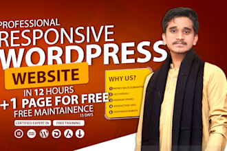 design responsive website in 12 hours