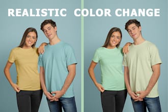 perfectly change color of product, clothes, or image in photoshop
