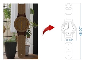do wooden product design, 3d product design for cnc and laser cut