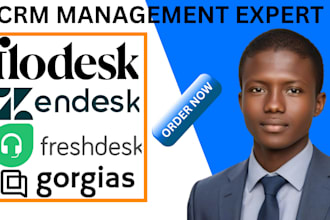 setup customer service using zendesk  flodesk gorgias freshdesk automation crm