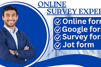 construct effective online survey google form or survey monkey for questionnaire