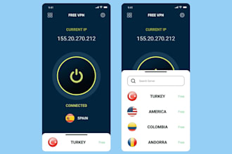 develop fast and secure vpn app, openvpn, wireguard, vpn servers, admob ads,