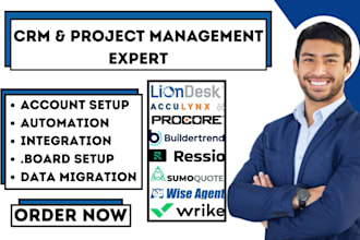 do liondesk acculynx procore buildertrend ressio crm sumoquote wise agent wrike