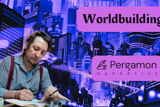 create a detailed science fiction world
