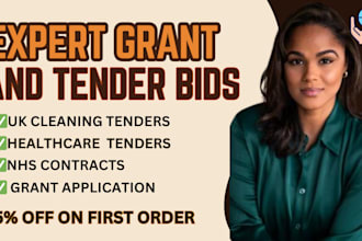 win grant proposal bid UK tender application healthcare nhs care cleaning tender