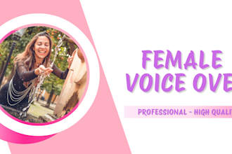 give voice to your ideas, I specialize in narration, dubbing and voice over