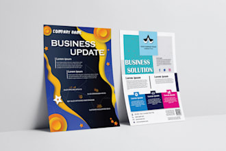 design for business, corporate flyers and creative flyers