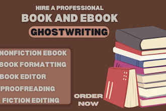 proofread format christian book editing non fiction ghostwriter fiction novel