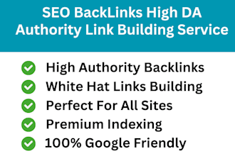 build high authority SEO backlinks