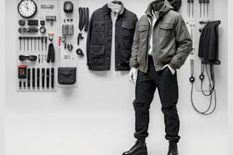 create detailed tech packs and flat sketches for fashion design and production