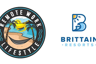 do travel agency hotel adventure photography logo design
