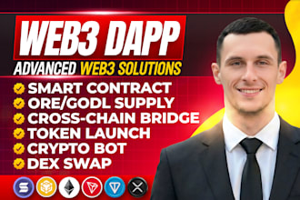 be blockchain developer ore supply crypto trading bot web3 dapp pump fun solana