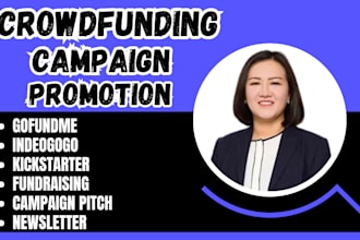 promote your campaign on gofundme kickstarter indiegogo fundraiser