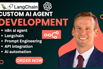 develop custom ai agents ai automation n8n ai agent openai vapi ai langchain