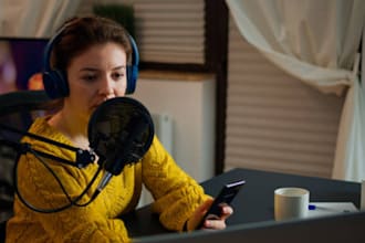 be your english german, audiobook narrator, do voice over, to meet acx standard