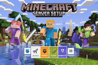 set up your minecraft sever with plugins like spigot and bukkit for your game