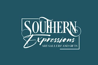 create attractive and imagination gift shop logo design