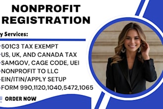 do nonprofit 501c3, nonprofit tax return form 990, 1023, for us, uk and canada