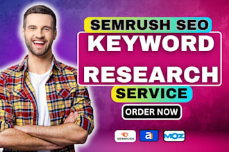 give best low competition semrush keyword research for you