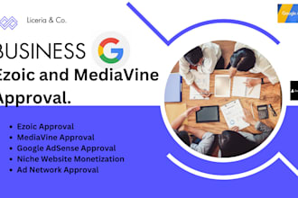 get ezoic and mediavine google adsense approval for your niche website