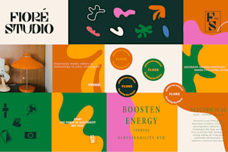 make soft modern branding logo design