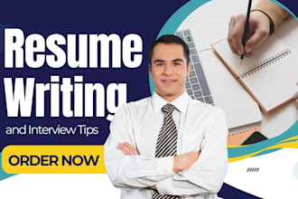 write design edit resume ats optimized resume cover letter, and linkedin profile